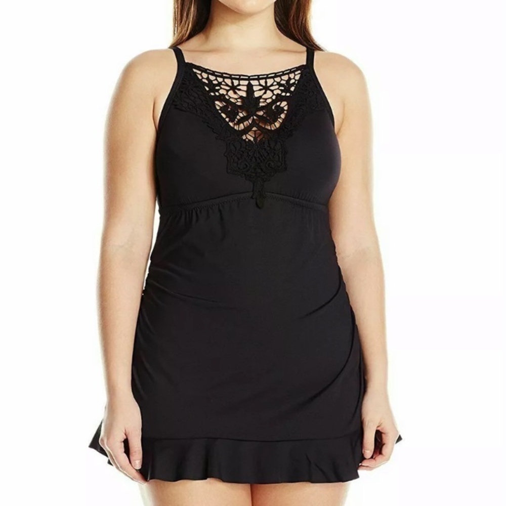 Becca by Rebecca Virtue ETC Skirty One Piece Suit